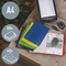 LEITZ Protge-documents Recycle, A4, PP, 40 pochettes, jaune