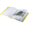 LEITZ Protge-documents Recycle, A4, PP, 40 pochettes, jaune