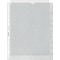 LEITZ Pochettes intercalaires, en blanc, A4, PP,10 touches