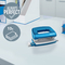LEITZ Mini perforateur Nexxt 5060, en carton, bleu mtallis