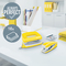 LEITZ Kit mini agrafeuse et perforateur Nexxt WOW, jaune