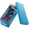LEITZ Bote de rangement pour CD Click & Store WOW, bleu