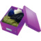 LEITZ Bote de rangement Click & Store WOW, A5, violet