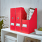 LEITZ Porte-revues Click & Store, A4, carton, rouge