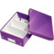 LEITZ Bote de rangement Click & Store WOW, petit, violet