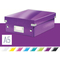 LEITZ Bote de rangement Click & Store WOW, petit, violet