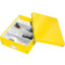 LEITZ Bote de rangement Click & Store WOW, grand, jaune