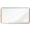 nobo Tableau blanc mural Premium Plus Stahl Widescreen, 32"