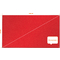 nobo Tableau d'affichage Impression Pro Widescreen, rouge