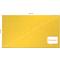 nobo Tableau d'affichage Impression Pro Widescreen, jaune