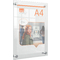 nobo Porte-affiche acrylique Premium Plus, A4, transparent