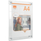 nobo Porte-affiche acrylique Premium Plus, A4, transparent