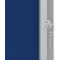 nobo Vitrine d'affichage Premium Plus, feutre, 9x A4, bleu