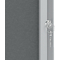 nobo Vitrine d'affichage Premium Plus, feutre, 8x A4, gris