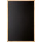 MAUL Tableau avec cadre en bois, (L)400 x (H)300 mm, noir
