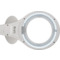 MAUL Lampe loupe  LED MAULmakro, pied de serrage, blanc