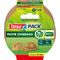 tesapack Ruban adhsif d'emballage PAPER ecoLogo, 38mm x 25m