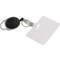 WEDO Clip de ceinture avec cordon en nylon extensible, noir/