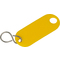 WEDO Porte-cls avec crochet en S, grand paquet, jaune