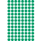 AVERY Zweckform Pastille de couleur, diamtre 8 mm, vert