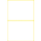 AVERY Zweckform Etiquette multi-usage, 77 x 59 mm, blanc