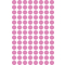 AVERY Zweckform Pastille de couleur, diamtre 8 mm, rose