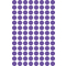 AVERY Zweckform Pastille de couleur, diamtre 8 mm, lilas