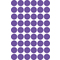 AVERY Zweckform Pastille de couleur, diamtre 12 mm, lilas