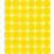 AVERY Zweckform Pastille de couleur, diamtre 18 mm, jaune