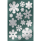 AVERY Zweckform ZDesign Stickers de Nel "flocons de neige"