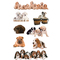 ZDesign KIDS Sticker "chiots", color