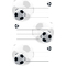 AVERY Zweckform ZDesign Etiquettes pour livres "football"