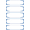 AVERY Zweckform Z-Design Etiquettes de mnage "cadre bleu"