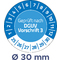 AVERY Zweckform Prfplaketten "Geprft nach", 2025-2030