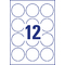 AVERY Zweckform Etiquette d'identification, diamtre: 60 mm