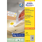 AVERY Zweckform Etiquette universelle, 45,7 x 21,2 mm, blanc
