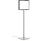 DURABLE Support d'information INFO STAND BASIC, A3, gris