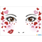 HERMA Face Art Sticker visage "Love"