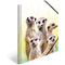 HERMA Chemise  lastiques Animaux exotiques, A4, suricates
