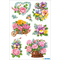 HERMA Sticker DECOR "Pots de fleurs nostalgiques"