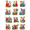 HERMA Stickers de Pques DECOR "Lapins nostalgiques"