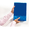 HERMA protge-cahier, format A4, en PP, bleu transparent