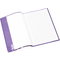 HERMA Protge-cahiers, format A4, en PP, violet transparent