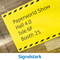 HERMA Etiquette signaltique SPECIAL, 105 x 148 mm, jaune