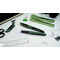 STABILO Stylo  plume Flow, vert kaki/noir