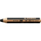 STABILO Crayon multi-talents woody 3 en 1, rond, noir
