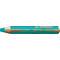 STABILO Crayon multi-talents woody 3 en 1, rond, vert jade