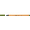 STABILO Feutre  pointe fine point 88, vert mousse