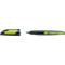 STABILO Stylo plume EASYbuddy A, droitiers, noir/citron vert