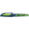 STABILO Stylo plume EASYbuddy L, gaucher, bleu acier/lime